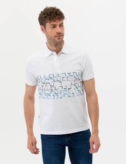 Karpier Markalar  polo neck basic Ecru T-shirt