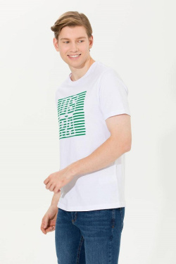 Karpier Markalar  Round neck White T-shirt