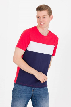 Karpier Markalar  Round neck Dark blue T-shirt