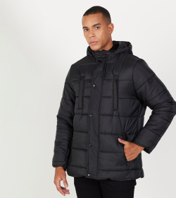 Beýleki markalar  Black Outdoor coat