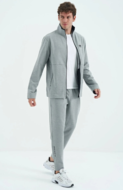 Beýleki markalar  Round neck Gray Sportswear