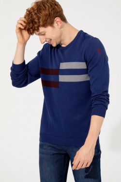 Karpier Markalar  Dark blue Sweater