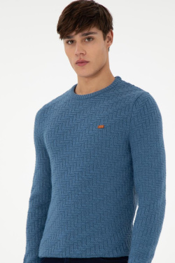 Karpier Markalar  Blue Sweater