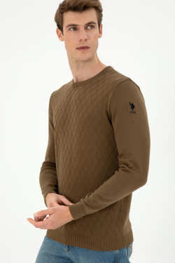 Karpier Markalar  Haki Sweater